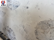Νέος άφιξης Calacatta άσπρος τεχνητός τεχνητός χαλαζίας Stone πορσελάνης πλακών χαλαζία κρυστάλλου πρόσθετος άσπρος μαρμάρινος πέτρινος