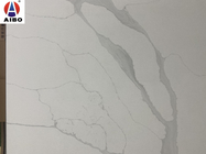 Υψηλή αντοχής Calacatta άσπρη χαλαζία γυαλισμένη ο Stone αντίσταση ρωγμών επιφάνειας ισχυρή