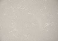 Γκρίζο χρώματος πέτρινο Countertop χαλαζία του Καρράρα τεχνητό για την εφαρμογή Commerical