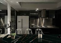 Στερεά μαύρη Countertops κουζινών χαλαζία τεχνητή πέτρινη αντίσταση θερμότητας Worktop