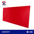 Countertop χαλαζία κόκκινου χρώματος σπινθηρίσματος τεχνητή πέτρινη εφαρμογή 3000*1400mm Commerical