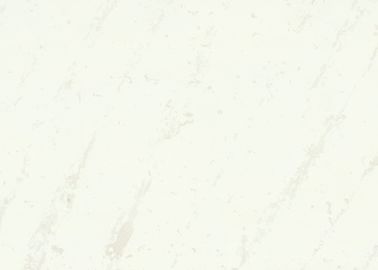 Άσπρος τεχνητός χαλαζίας χαλαζία επιτραπέζιων κορυφών κουζινών για το λουτρό Vanitytop