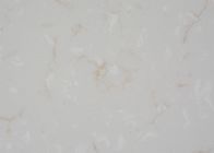 Στερεά άσπρα Countertops χαλαζία μη ολίσθησης, πλάκες χαλαζία δαπέδωσης τεχνητές
