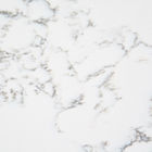 Άσπρος φλεβώδης άσπρος χαλαζίας πέτρινο Calacatta 15MM για την επιτροπή τοίχων