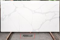 Countertops χαλαζία πάχους 6mm τεχνητά κεραμίδια Benchtop επιτραπέζιων τελευταίων ορόφων μόνωσης θερμότητας