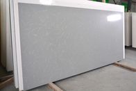 Γυαλισμένο Countertops χαλαζία επιφάνειας τεχνητό γκρίζο φύλλο 630MM πάχος