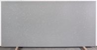 Γυαλισμένο Countertops χαλαζία επιφάνειας τεχνητό γκρίζο φύλλο 630MM πάχος