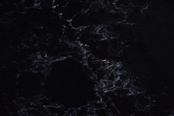 Μαύρο τοπ 8mm 10mm 15mm 20mm επιφανειών χαλαζία Calacatta χρώματος πάχος κουζινών