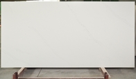 Τεχνητός χαλαζίας Calacatta Vanitytop άσπρος με Countertops κουζινών μεγέθους 3200*1800*30